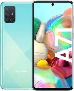 Samsung Galaxy A71 Dual SIM 128GB blauw bij rebuy