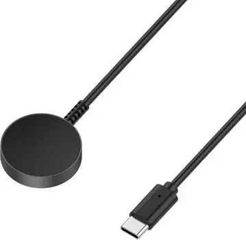 Samsung Galaxy Watch 6 Oplader Draadloos Opladen Dock USB-C 1M Zwart bij GSMpunt