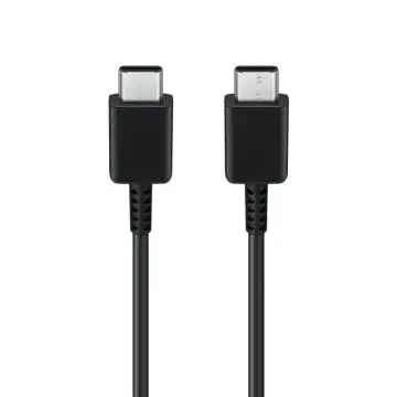 Samsung USB-C naar USB-C kabel extra lang zwart - 1,8m - EP-DW767JBE bij Mobile Supplies