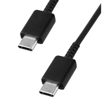 Samsung USB-C naar USB-C kabel zwart - EP-DN980BBE bij Mobile Supplies