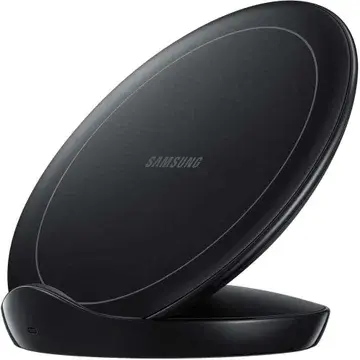 Samsung Wireless Charger Stand Fast Charge Oplader 9W Zwart bij GSMpunt