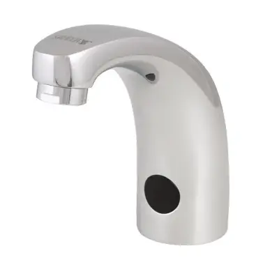 Sanela - Staande wastafelkraan met thermostaatkraan, chroom SLU 02T bij Sanitino