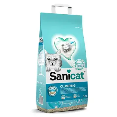 Sanicat Klonterende Kattenbakvulling met Marseillezeep 10 l bij Zooplus