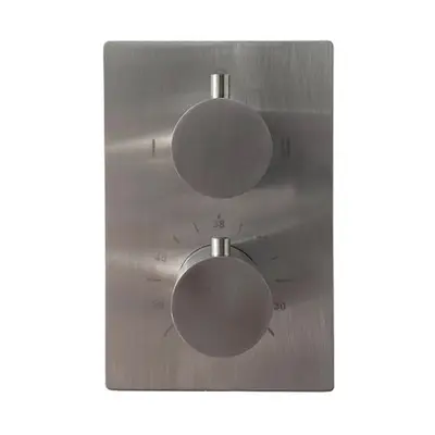 Saniclear Exclusive volledig 304 RVS complete inbouw thermostaatkraan bij Sanitairkamer
