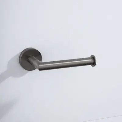 Saniclear Iron toiletrolhouder verouderd ijzer - gunmetal bij Sanitairkamer