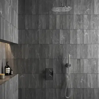 Saniclear Talpa inbouwregendouche 20cm met wandarm chroom bij Sanitairkamer