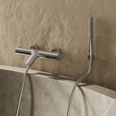 Saniclear Talpa thermostatische badkraan met handdouche bij Sanitairkamer