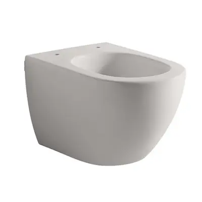 Saniclear Twister toiletpot met tornado spoeling wit mat bij Sanitairkamer