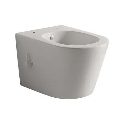 Saniclear Wash toiletpot met bidetsproeier en tornado spoeling wit glans bij Sanitairkamer