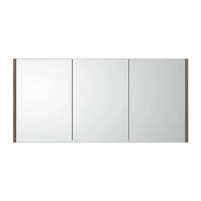 Sanisupreme Abruzzo spiegelkast 120X58X15cm- Hout kleur bij SaniSupreme