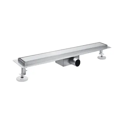 SaniSupreme Aloni Douchedrain Douchegoot RVS met Tegelrooster 70 cm - Douchegoot uitneembaar sifon bij SaniSupreme
