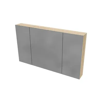 Sanisupreme Hayat spiegelkast 120X70X15cm-Eik bij SaniSupreme