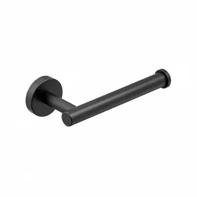 SaniSupreme Toiletrolhouder aluminium mat zwart bij SaniSupreme