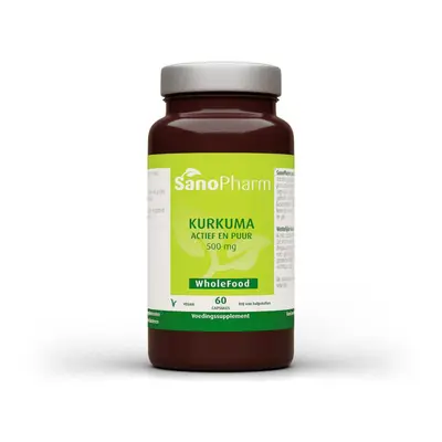 Sanopharm Kurkuma Wholefood bij Vitatheek
