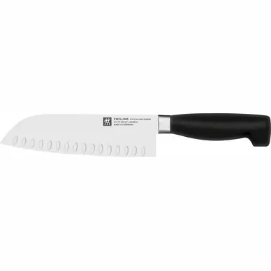 Santoku Zwilling Four Star 18 cm bij Kookexpert