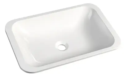 Sapho Japura - Onderbouw wastafel, 55x36 cm, zonder overloop, wit 50135 bij Sanitino