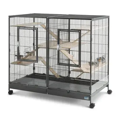 Savic Knaagdierkooi Tasmania 120 L 120 x B 65 x H 107 cm (2 pakketten*) bij Zooplus