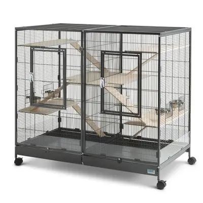 Savic Knaagdierkooi Tasmania 120 L 120 x B 65 x H 107 cm (2 pakketten*) bij Zooplus