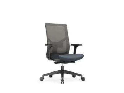 Schaffenburg 110 NEN bureaustoel EN 1335 Mesh Blauw bij DiscountOffice.nl