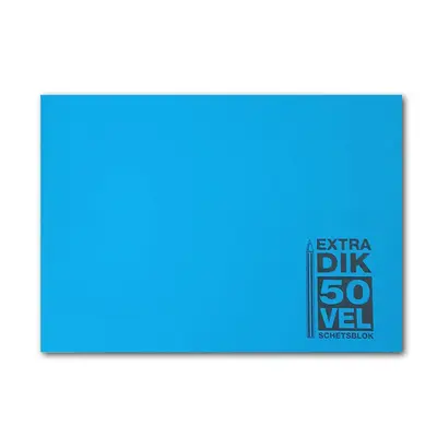 Schetsboek - 50 vellen dik papier - A4 bij Pipoos
