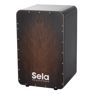 Sela Cajon CaSela Black Pro - Brown Dragon bij Music All In