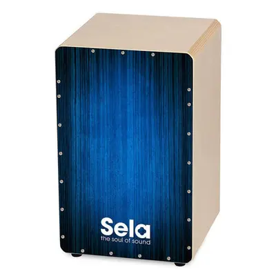 Sela SEL052 Cajon Varios Blue bij VDS Instrumenten