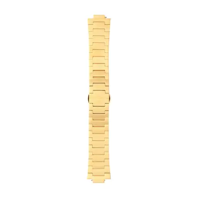 Sem Lewis Aldgate Tube stalen horlogeband 25 mm goudkleurig SL620029 bij Brandfield