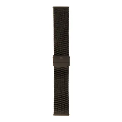 Sem Lewis Metropolitan Horlogeband 24mm Zwart SL620023 bij Brandfield