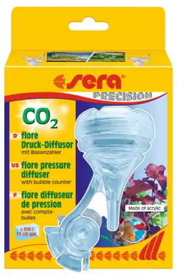 Sera Flore Co2 Druk-Diffusor bij Aquariumplantenshop