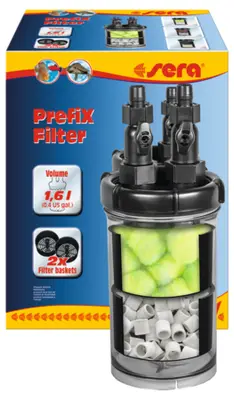 Sera Prefix Filter bij Aquariumplantenshop