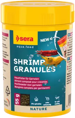 Sera Shrimp Granules bij Aquariumplantenshop