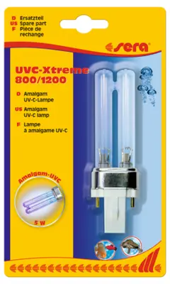 Sera UV-C-amalgaamlamp 5 W voor UVC-Xtreme bij Aquariumplantenshop