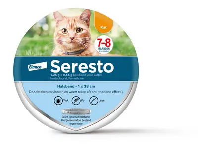 Seresto Kat - Teken/vlooienband bij Welkoop