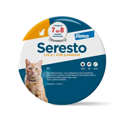 Seresto Vlooienband Kat bij Discus