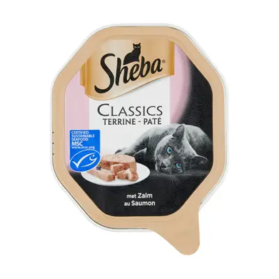 Sheba Classic Alu Pate Kattenvoer Zalm 85gr bij Discus