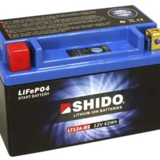 Shido LT12A-BS Lithium Ion accu bij Bunkerparts