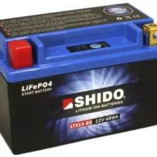 Shido LTX14-BS Lithium Ion accu bij Bunkerparts