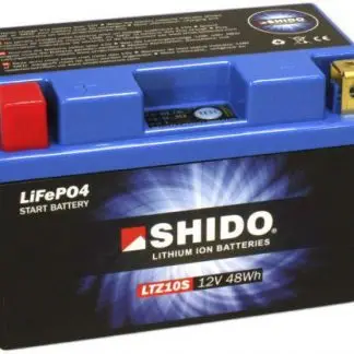 Shido LTZ10S Lithium Ion accu bij Bunkerparts