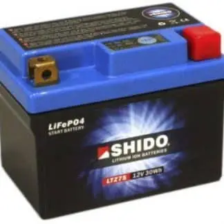 Shido LTZ7S Lithium Ion accu bij Bunkerparts