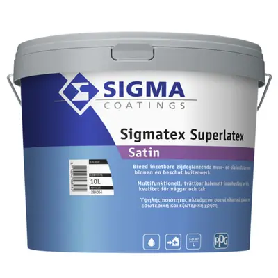 Sigma Sigmatex Superlatex Satin - Muurverf bij Verfwinkel.nl