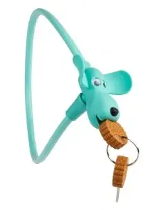 Siliconen fietsslot PexKids Flappie de waakhond 10 x 58 cm - groen bij Fietsonderdeel.com