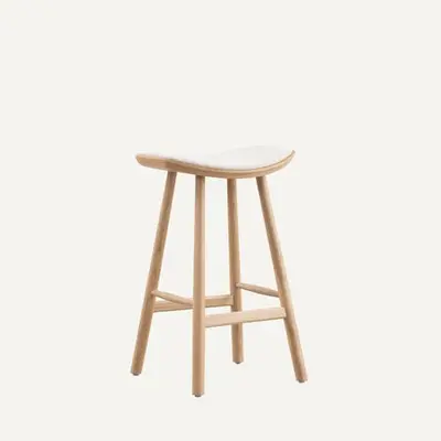 Silja Counter Barkruk Eiken | Beige bij Sav & Okse
