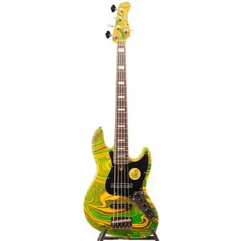 Sire V7N A5/ Yellow Swirl | Jazz Basgitaar | New Gen bij Souman Muziek