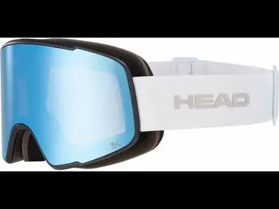 Skibril HEAD HORIZON 2.0 5K Blue/White + Spare lens bij Alensa