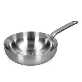 Skottsberg - Stainless Steel Wok 28 cm bij Kookgigant