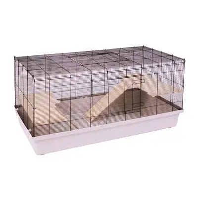 Skyline Knaagdierkooi Speedy Gonzales 120 Grijs: L 118 x B 58 x H 57 cm bij Bitiba