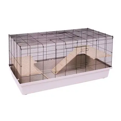 Skyline Knaagdierkooi Speedy Gonzales 120 Grijs: L 118 x B 58 x H 57 cm bij Bitiba