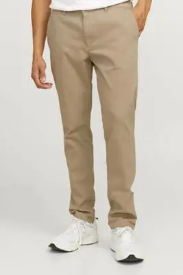 slim fit chino JREBMICHAEL beige bij Wehkamp