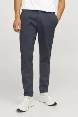slim fit chino JREBMICHAEL donkerblauw bij Wehkamp