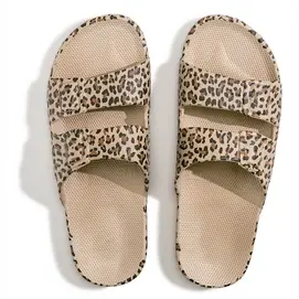 Slipper Freedom Moses Unisex Fancy Wildcat Sands bij Slippers.nl